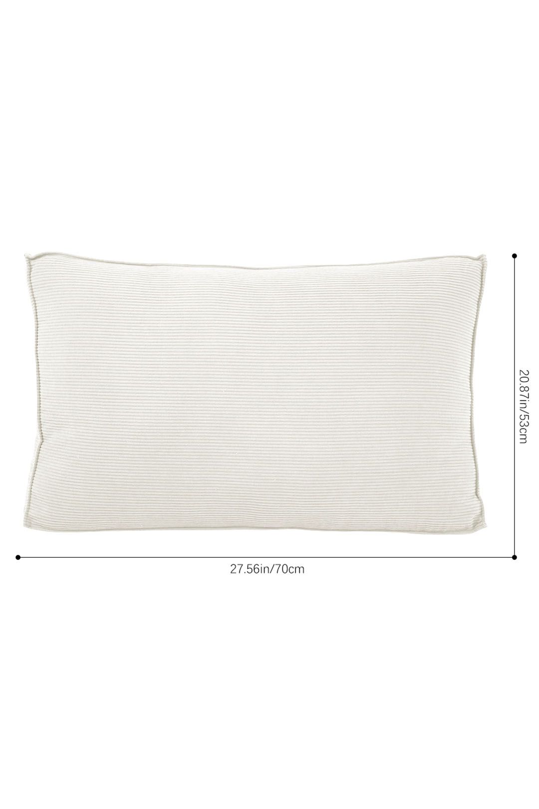 Living and Home Soft Corduroy Bedside Headboard Pillow Reading image 8