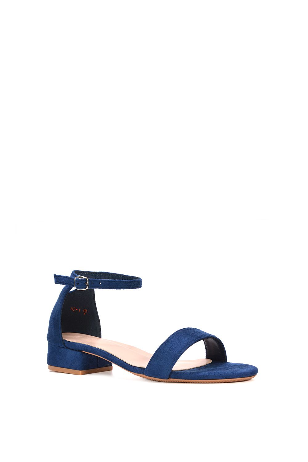 XY London 'Tate' Ankle Strap Low Block Heel Summer Sandals image 2