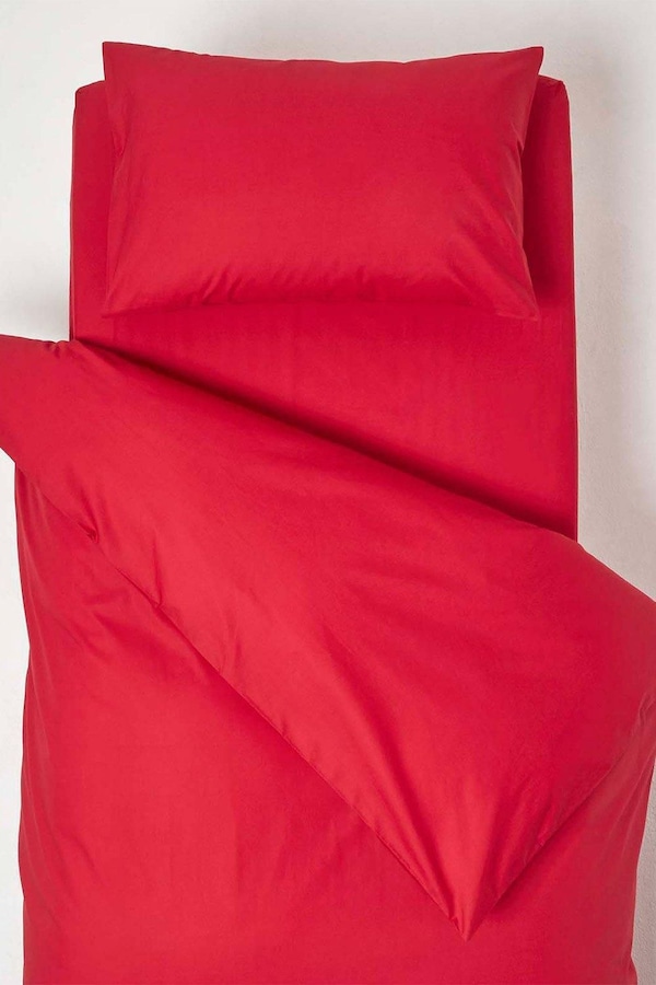 Homescapes Cotton Cot Bed Duvet Cover Set 200 Thread Count
