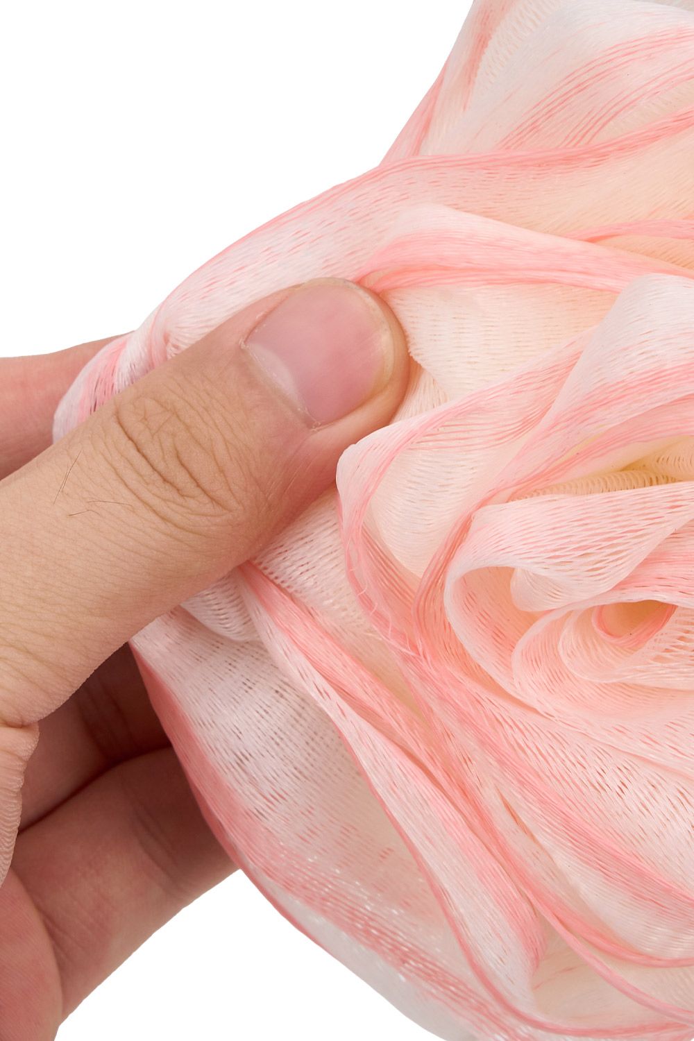 Living and Home 4Pcs Soft Mesh Pouf Bath Sponges image 3