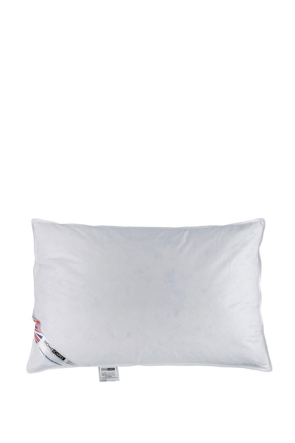 Homescapes Goose Feather & Down Lavender Pillow with Dried Lavender Insert image 1