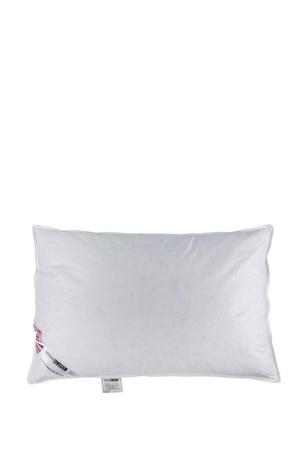 Homescapes Goose Feather & Down Lavender Pillow with Dried Lavender Insert