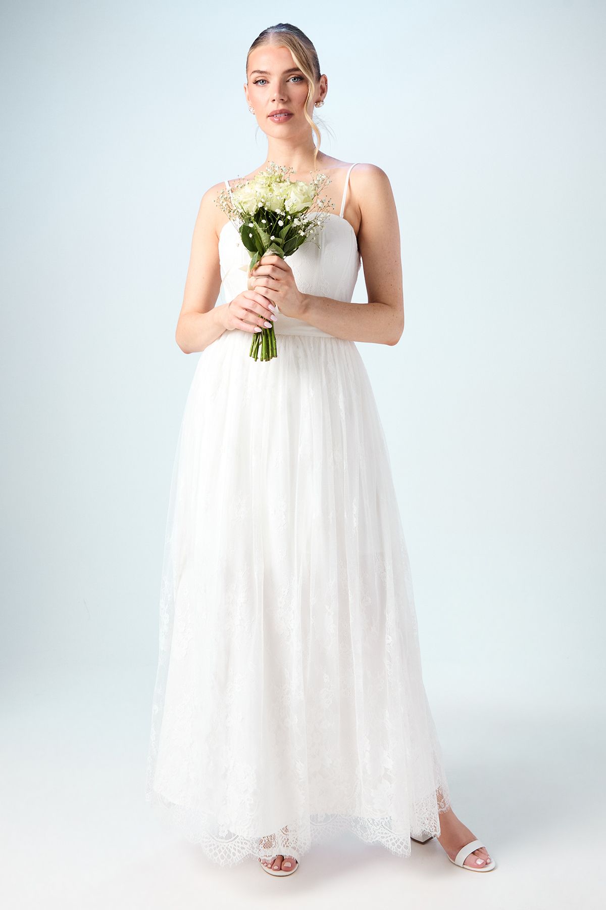 Coast Embellished Lace Bridal Skirt Ivory image 1