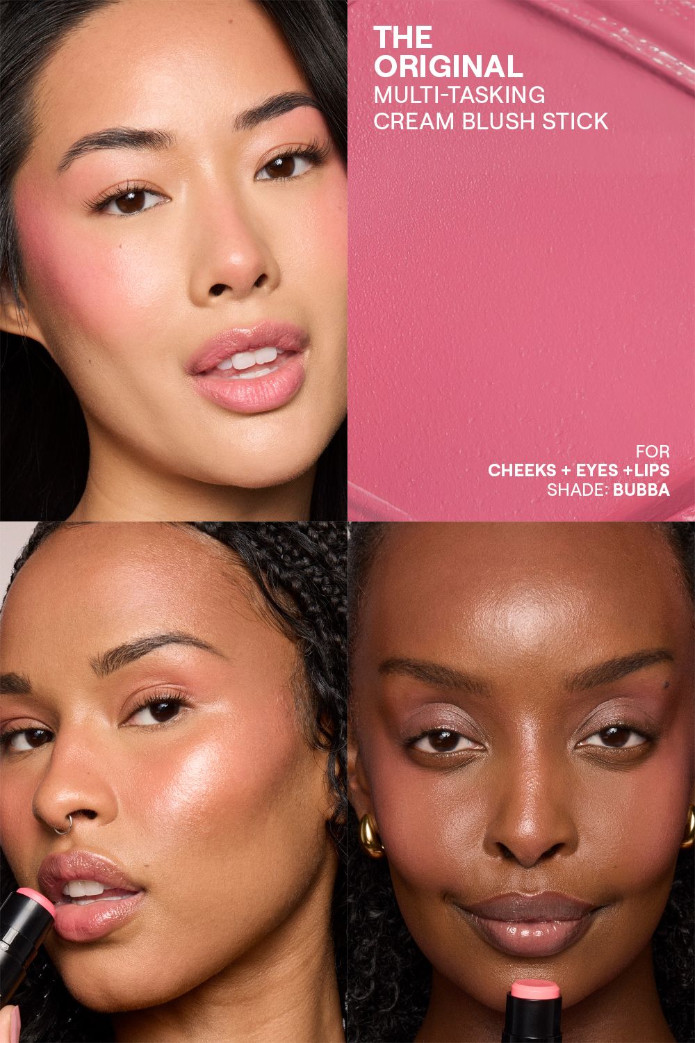 Nudestix Nudies All Over Face Matte Blush Bubba image 2