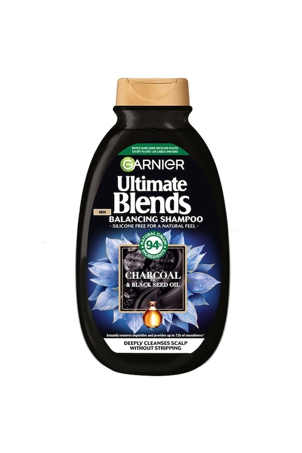 Garnier Ultimate Blends Charcoal Shampoo 300ml Multi