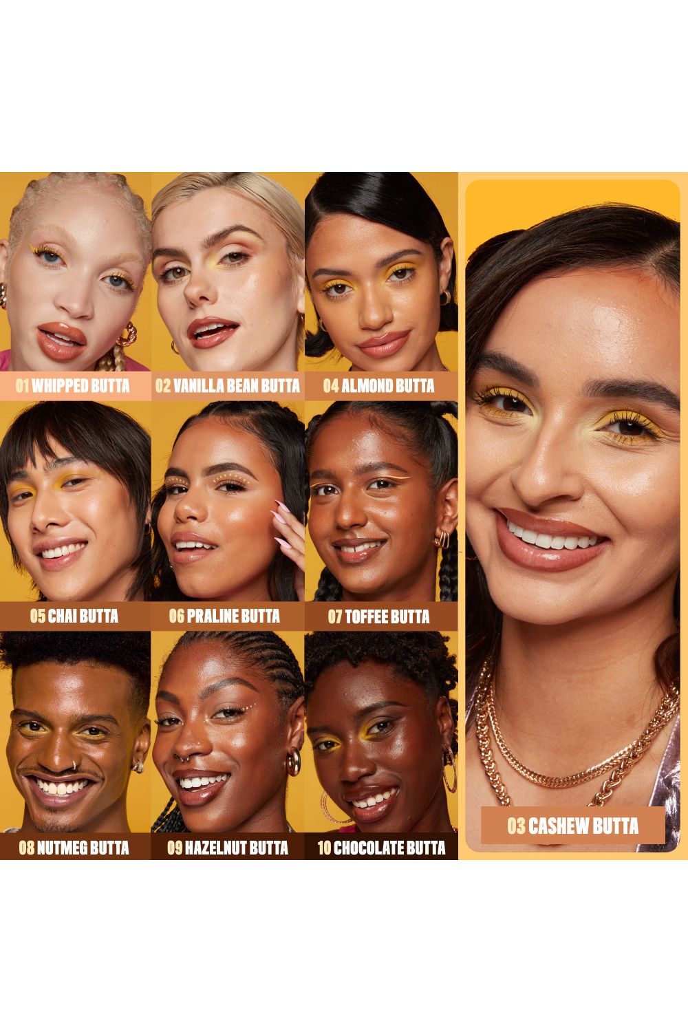 NYX Professional Makeup Buttermelt Glaze Soft Glow Skin Tint + SPF/FPS 30 30ml Cashew Butta image 7