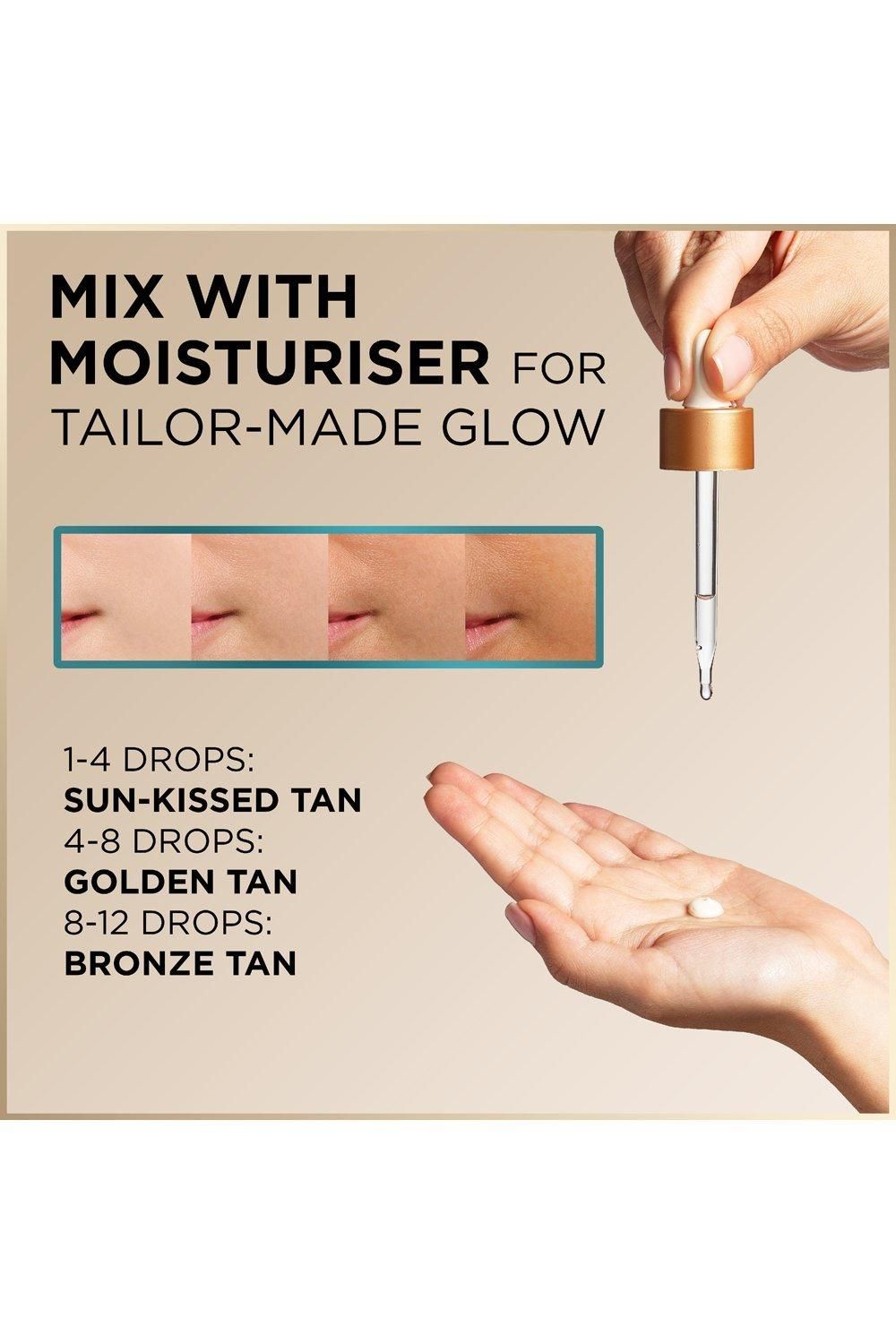 Garnier Ambre Solaire Natural Bronzer Self Tan Drops for Face 30ml Multi image 6