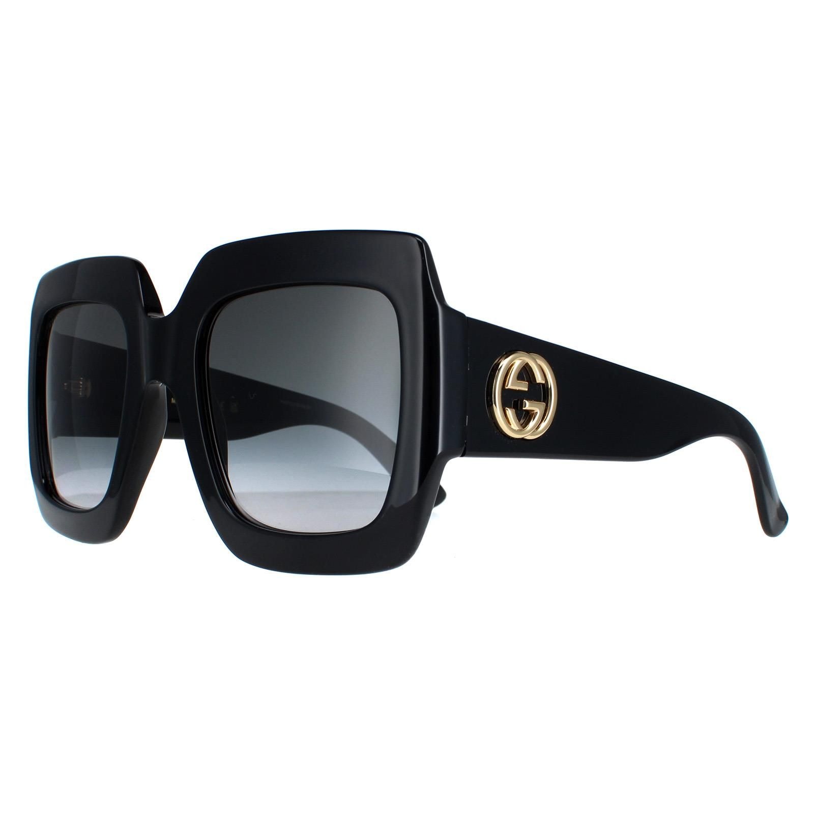 Gucci Square Black Grey GG0053SN image 2