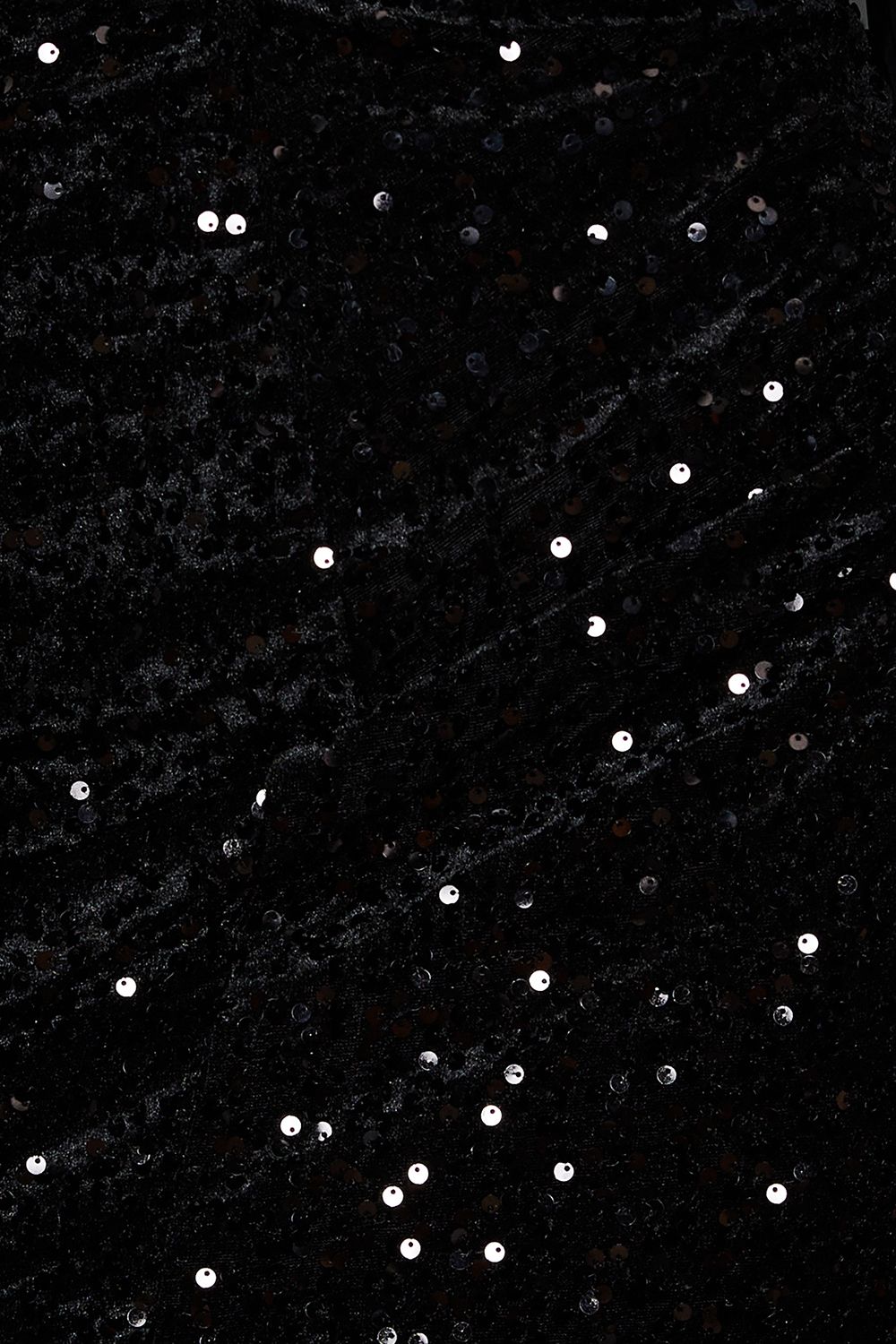 Dorothy Perkins Velvet Sequin Mini Skirt Black image 5