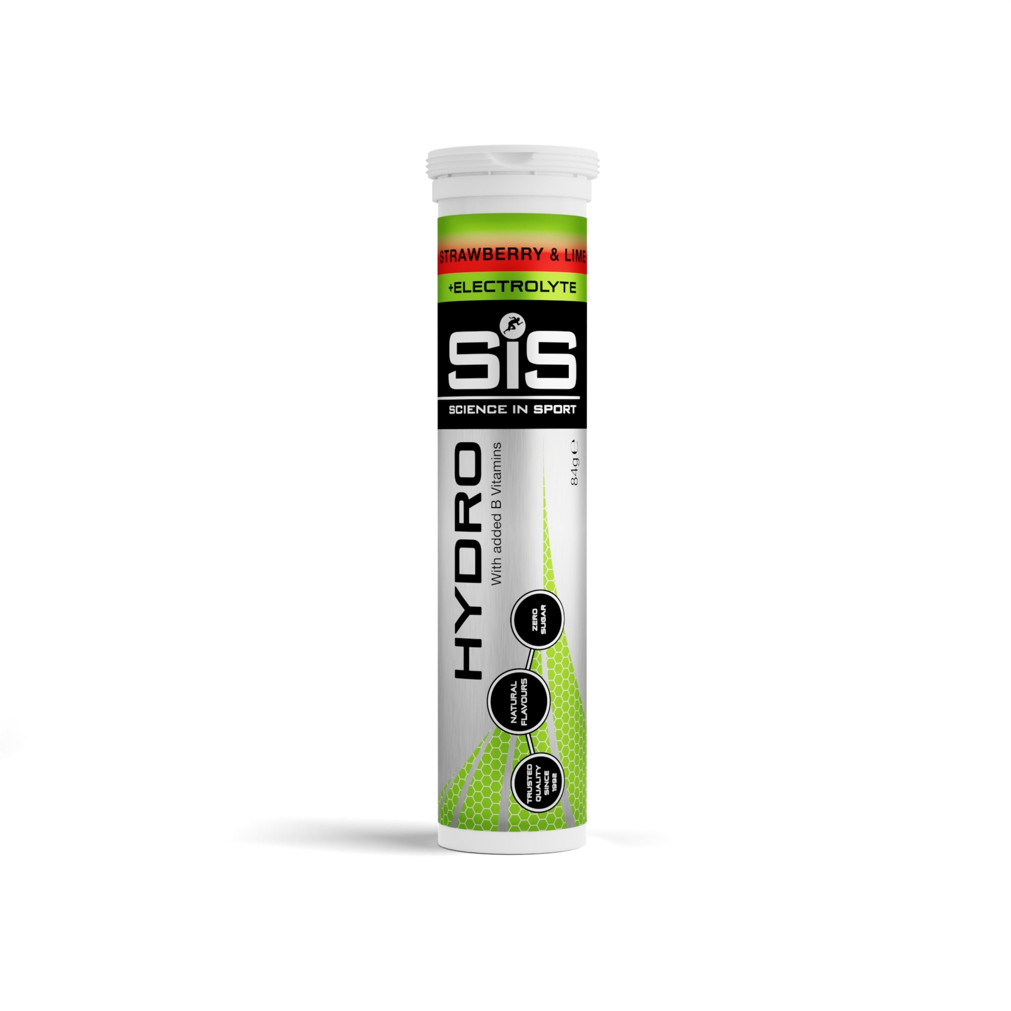 Science in Sport Hydro Tabs + Electrolytes | Strawberry & Lime - 20 Tablets image 1