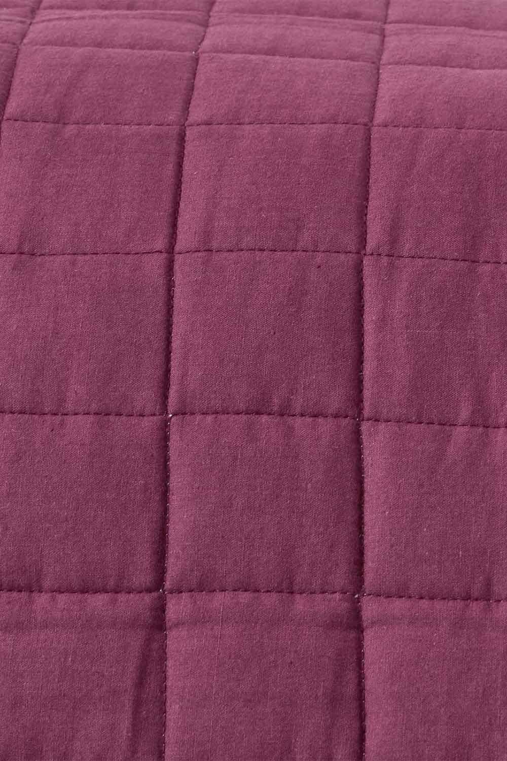 Homescapes Cotton Quilted Reversible Bedspread image 3