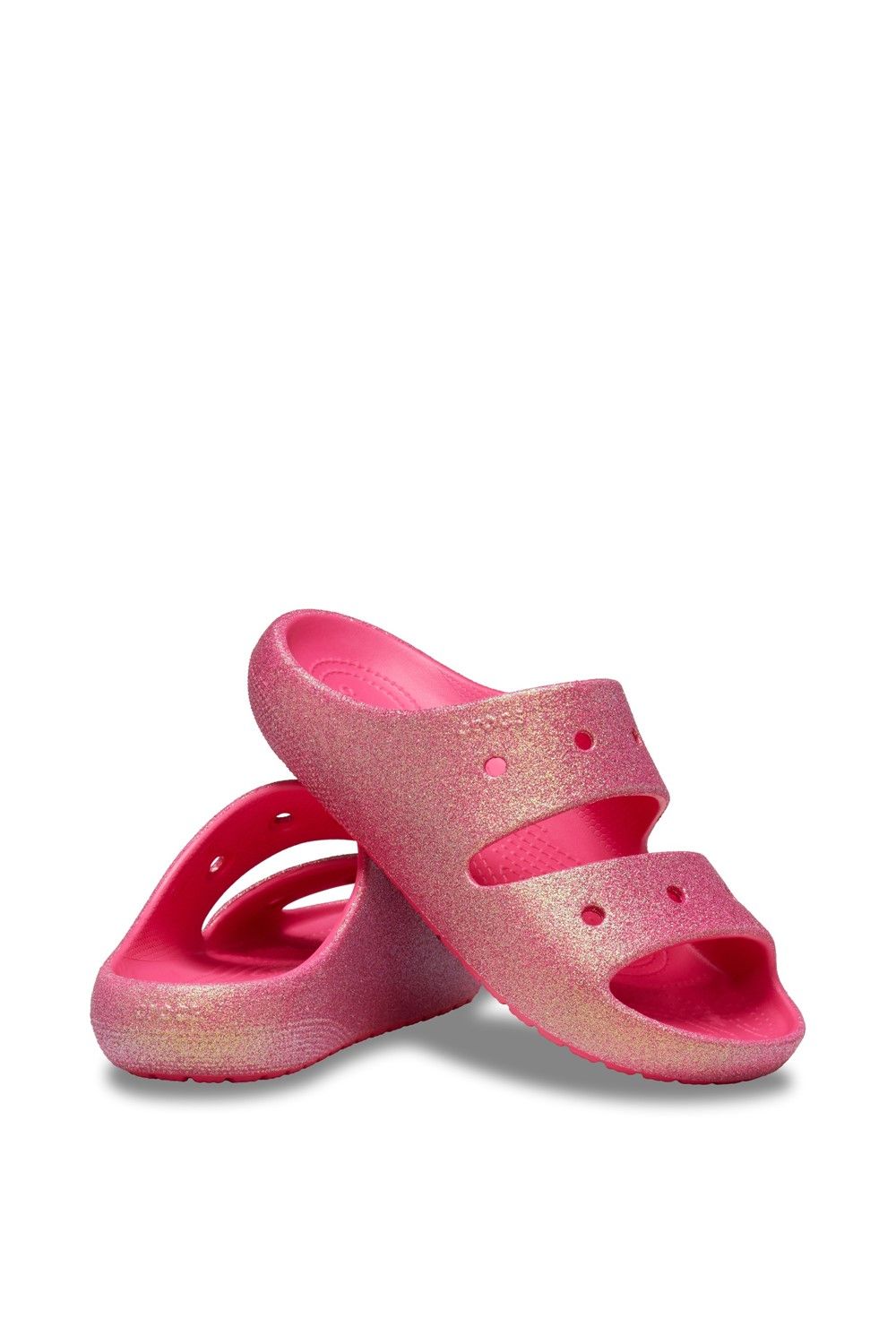 Crocs Classic Iridescent Glitter Sandal image 3