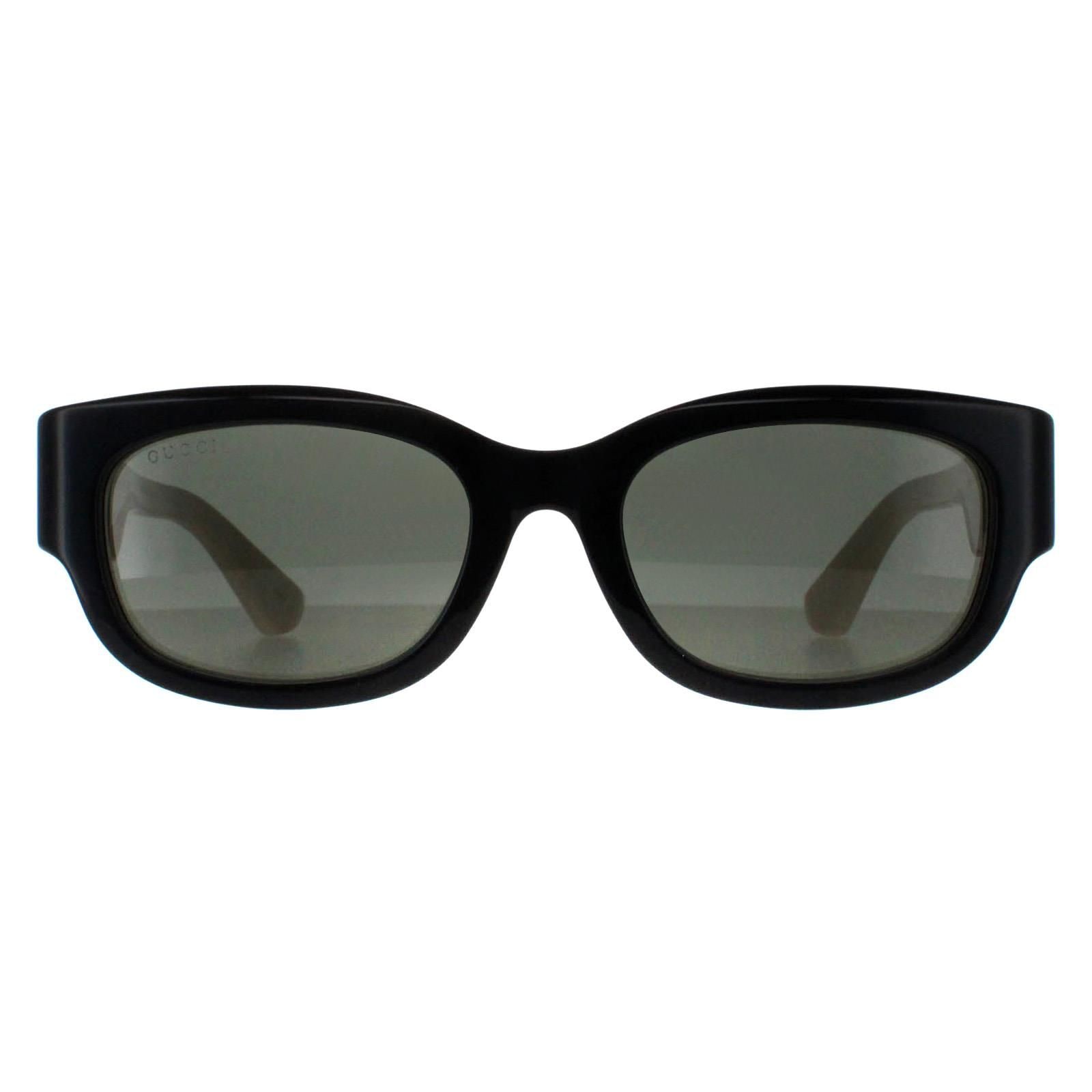 Gucci Square Black with Ivory Grey GG1667SK image 1