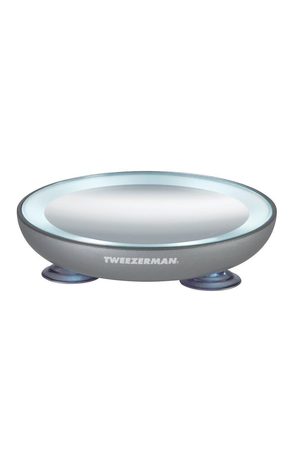 Tweezerman Led 15x Mini Mirror Silver image 5