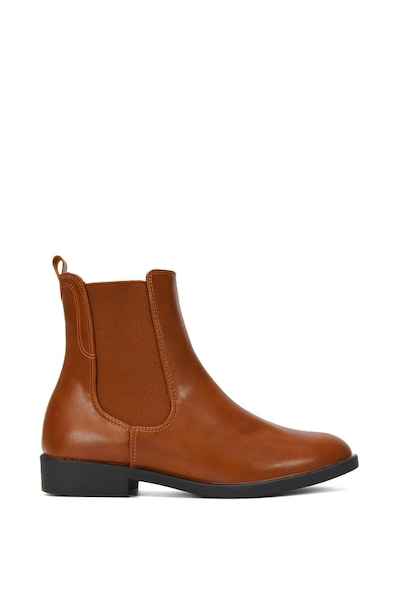 XY London 'Nala' Flat Pull On Chelsea Boots