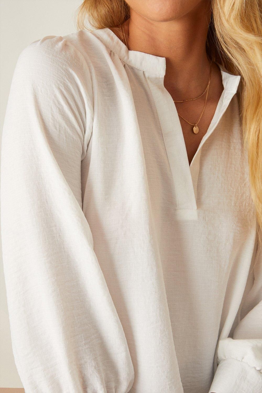 Dorothy Perkins Overhead Shirt Ivory image 4