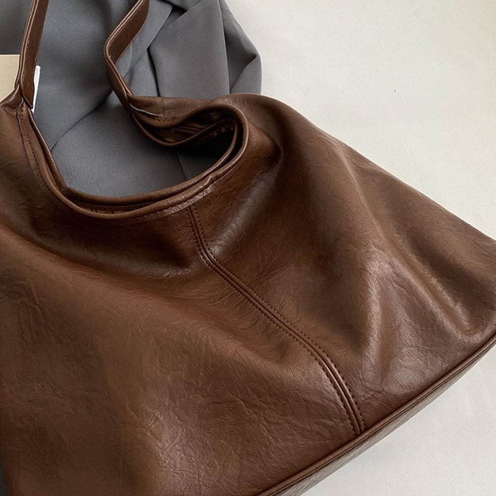 XY London 'Athena' Large Slouchy Shoulder Bag With Magnetic Clasp image 3