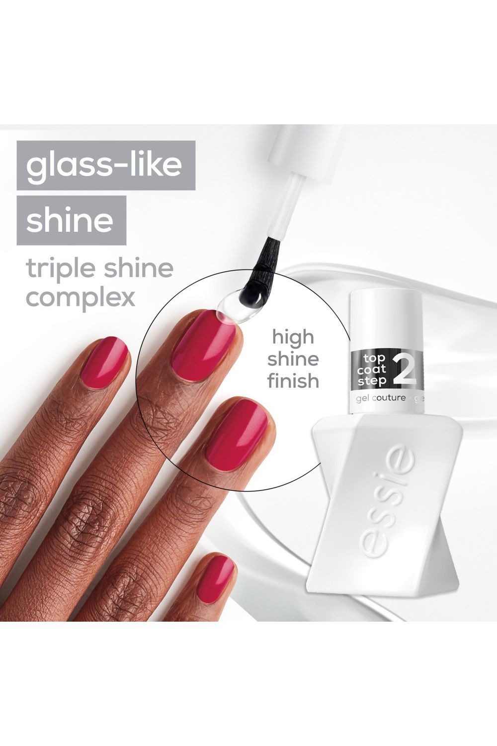 Essie Gel Couture Gel-Like Nail Polish-Gel Top Coat image 7