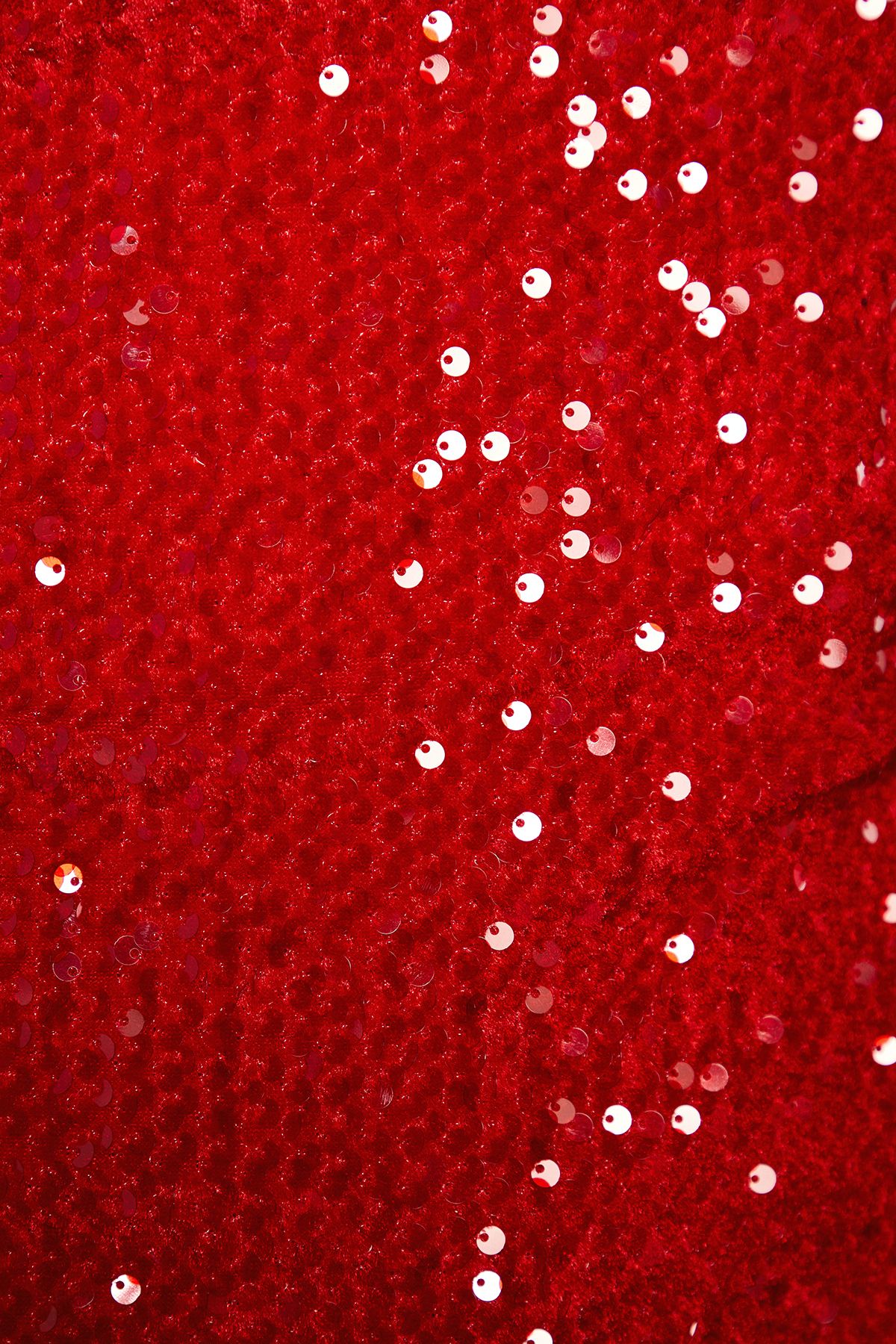 Principles Red Sequin Velvet Pencil Dress Red image 5