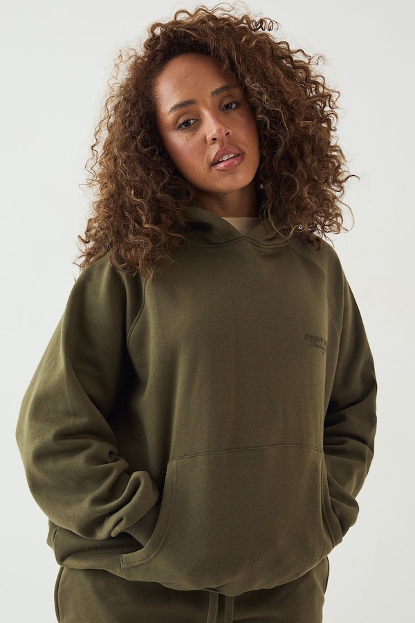 DSGN Studio DSGN Studio Sport Training Club Oversized Hoodie Green