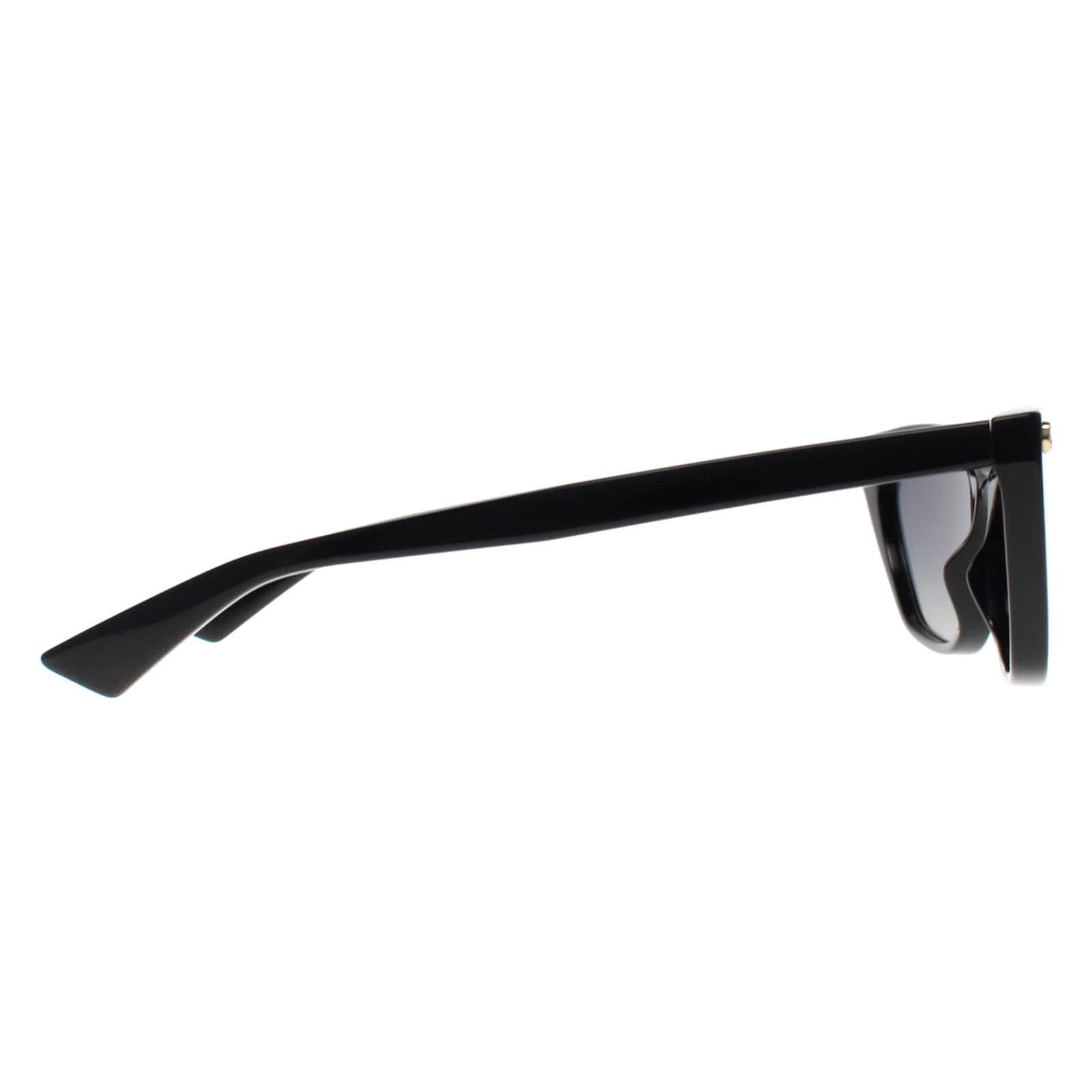 Gucci Cat Eye Shiny Black Grey Gradient Polarized GG1815S image 4