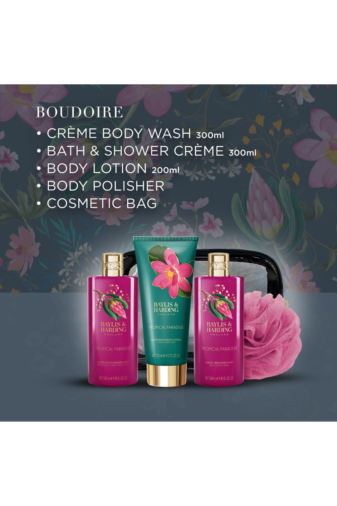 Baylis & Harding Boudoire Luxury Vanity Bag Gift Set Multi image 4