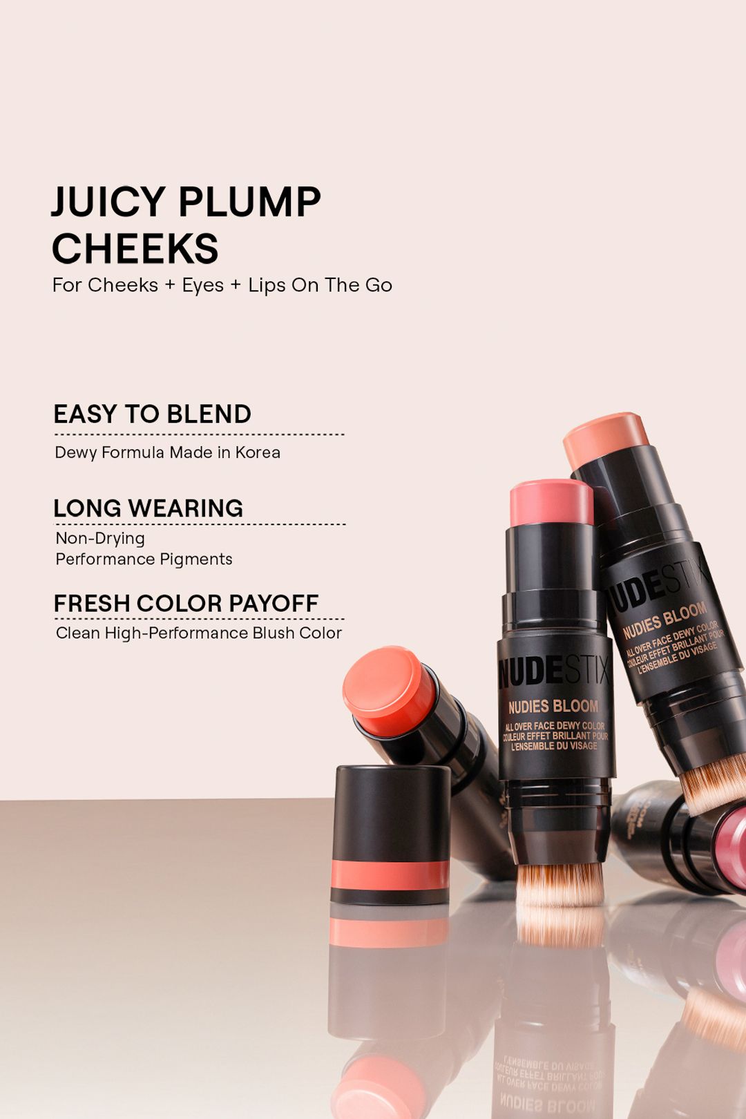 Nudestix Rosy Pink Glow Blush & Lip Kit Multi image 9