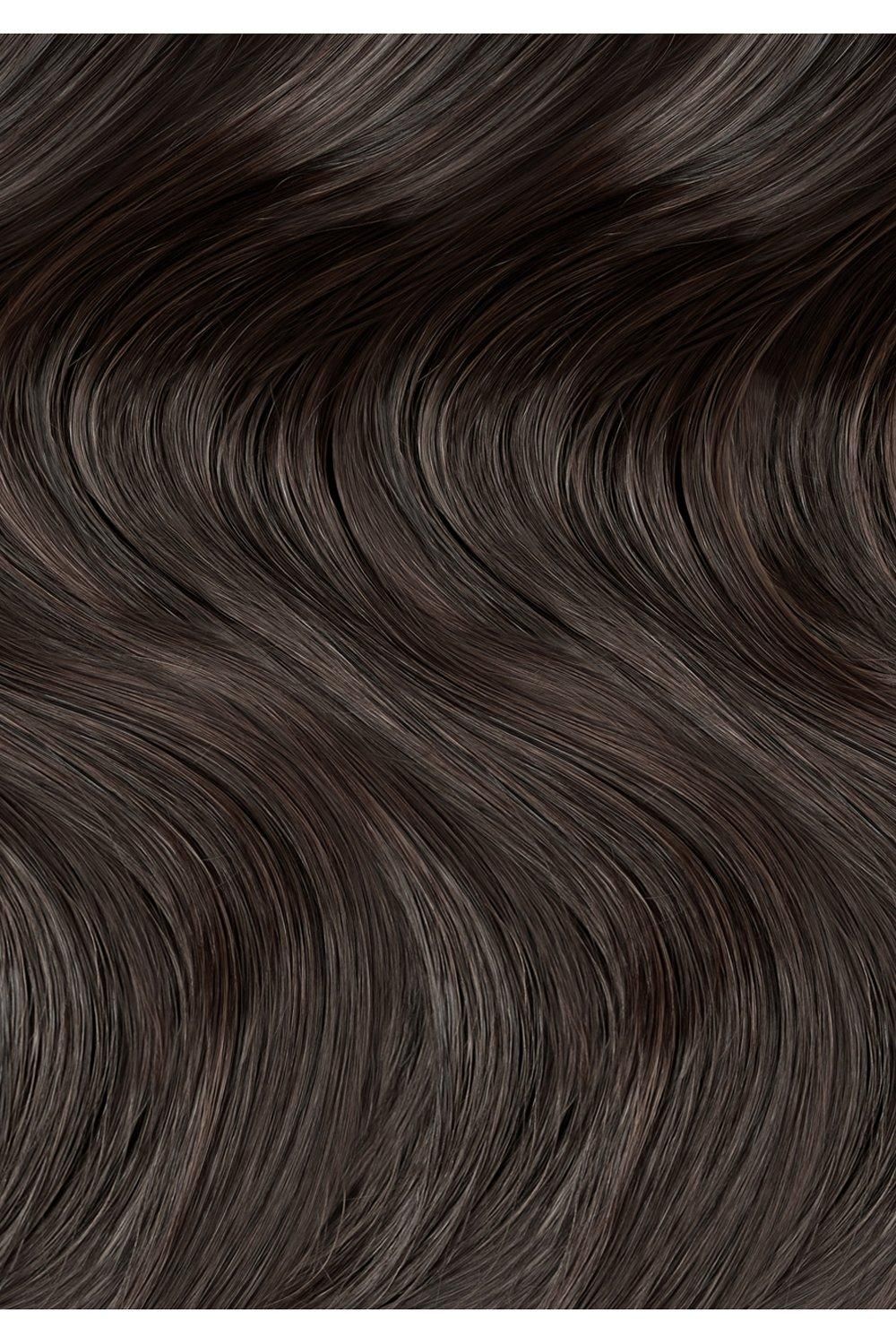 Beauty Works Beauty Works custom clip-in Fringe Topper 55g Dark Chocolate image 9