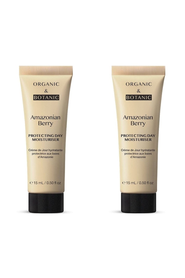 Organic & Botanic Amazonian Berry Day Moisturiser 15ml x 2 Duo Pack