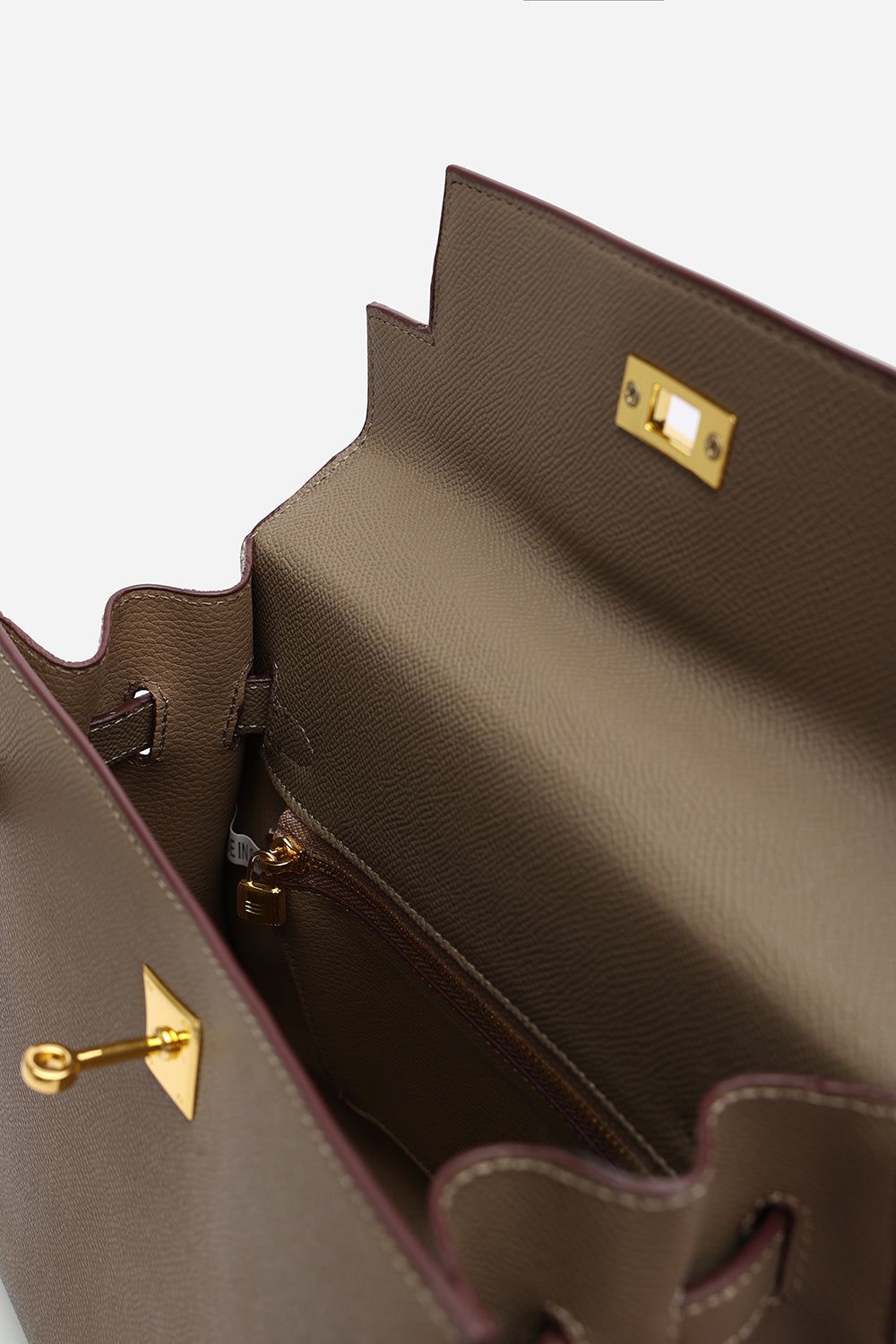 Where's That From 'Lluvia' Top Handle Satchel Mini Tote Bag with Turn-Lock Closure image 6