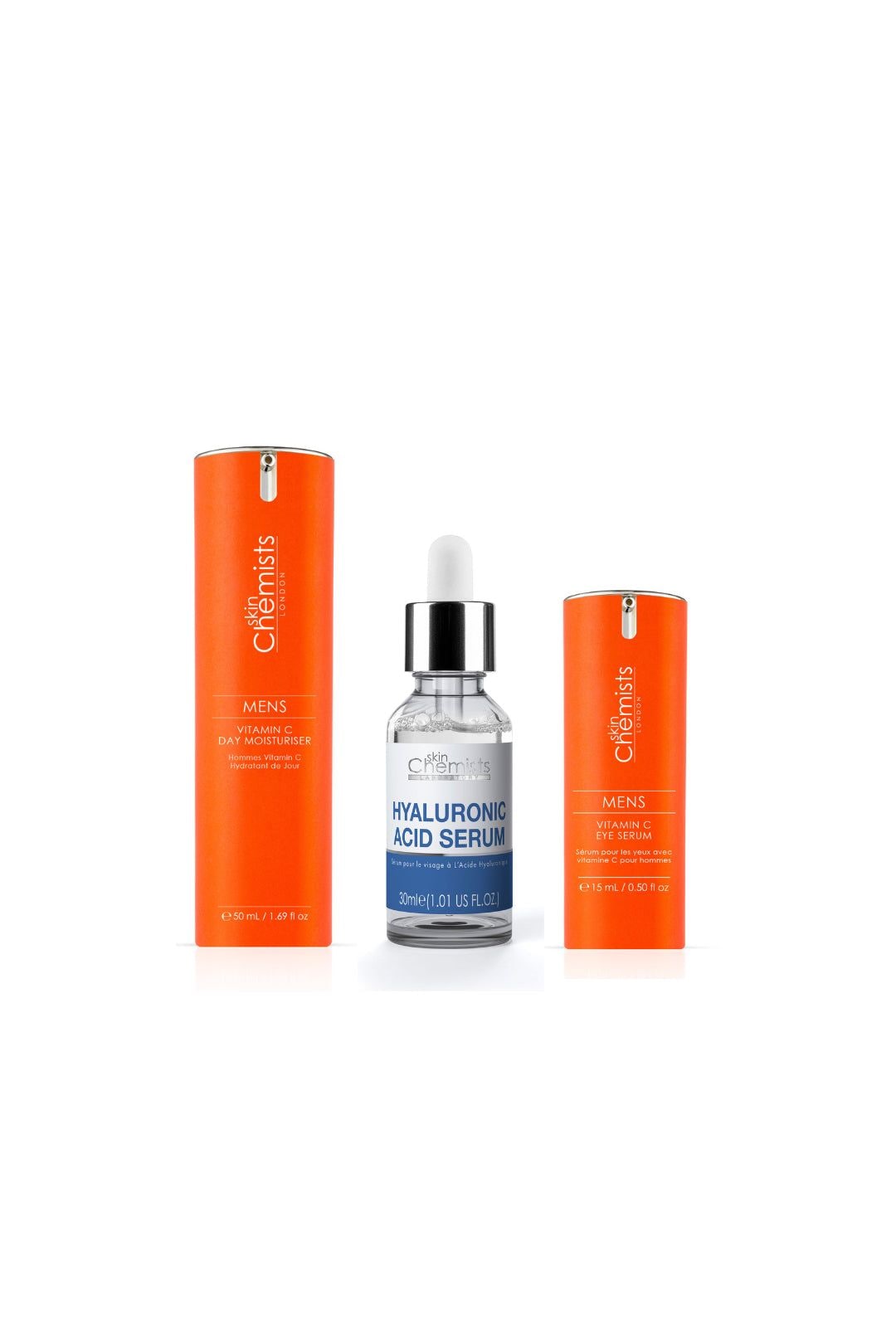 skinChemists professional Anti-Ageing Men's Hydration Kit image 1