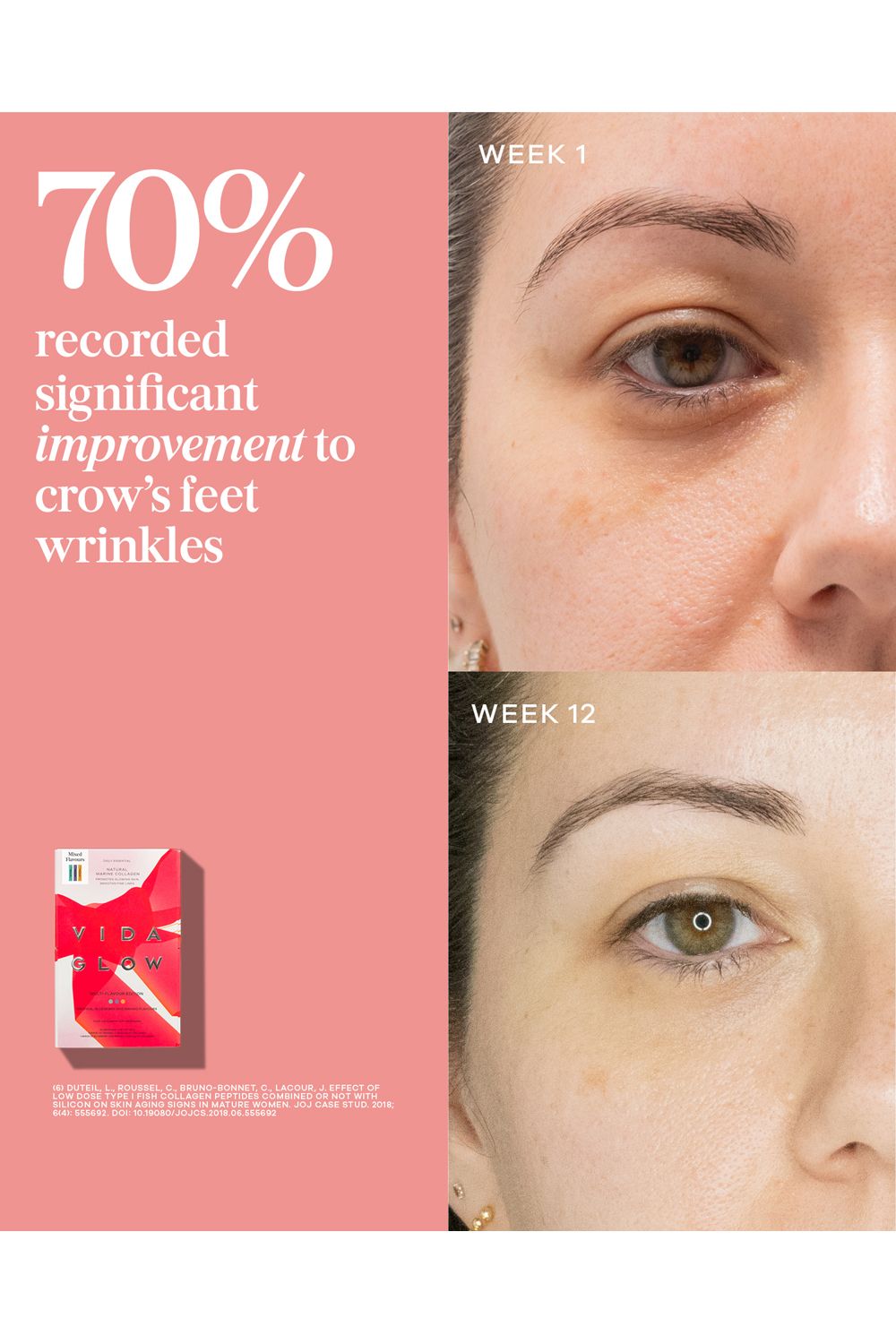 Vida Glow Multi Flavour Edition - Original, Blueberry, Mango 30 x 3g Sachets Multi image 4