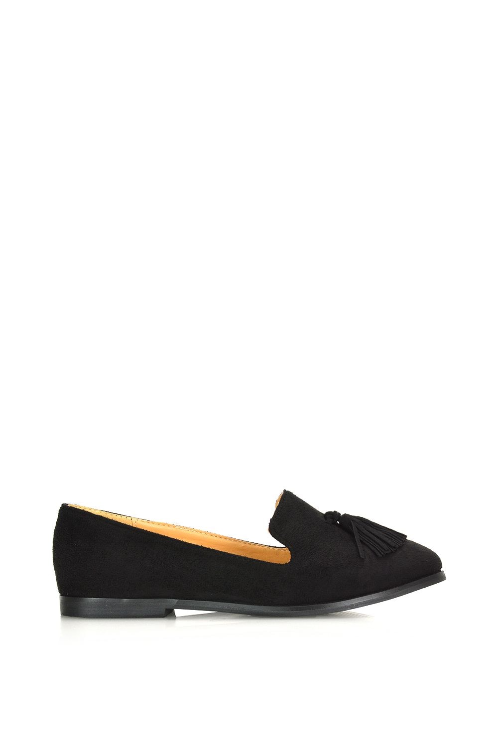 XY London 'Betsy' Flat Pointed Toe Tassel Loafer Shoes image 1