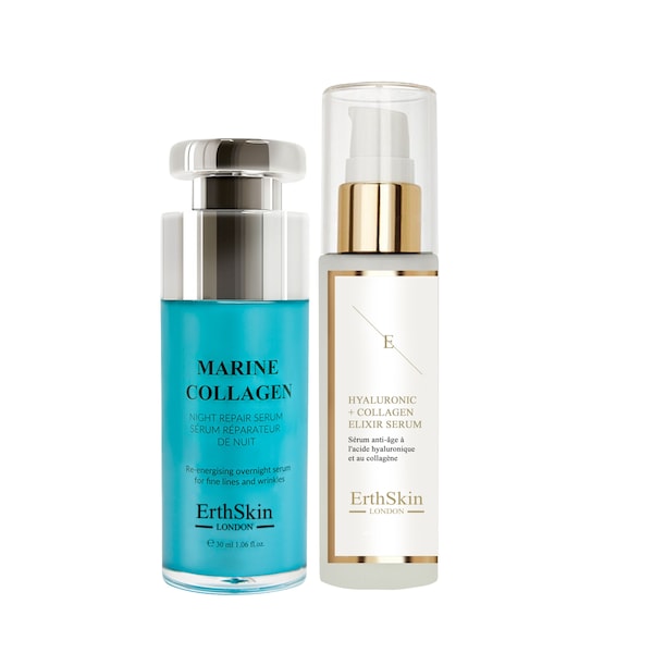 Erth Skin London Collagen Recharge Anti-Aging Duo