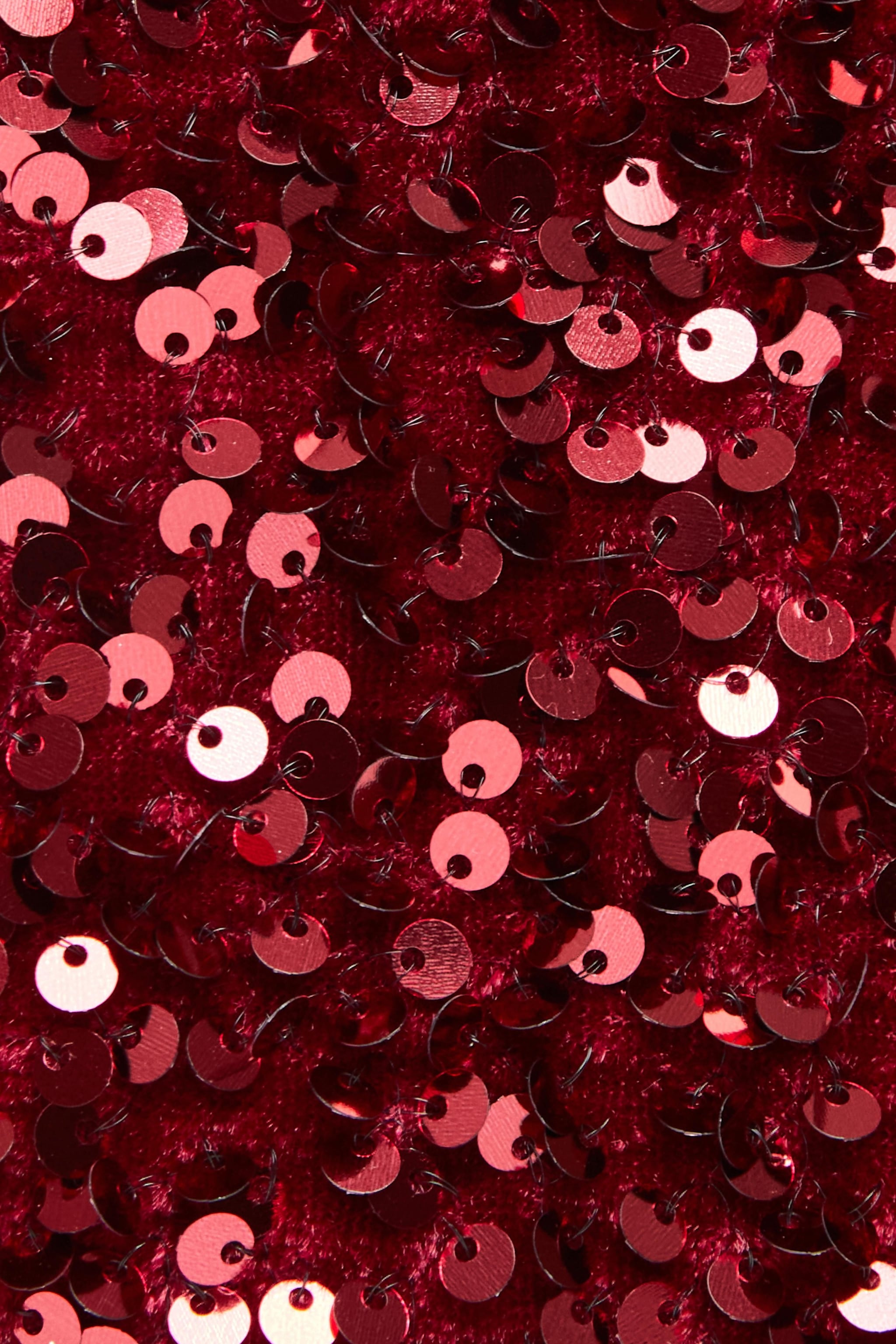 Quiz Burgundy Sequin Top Handle Bag image 5