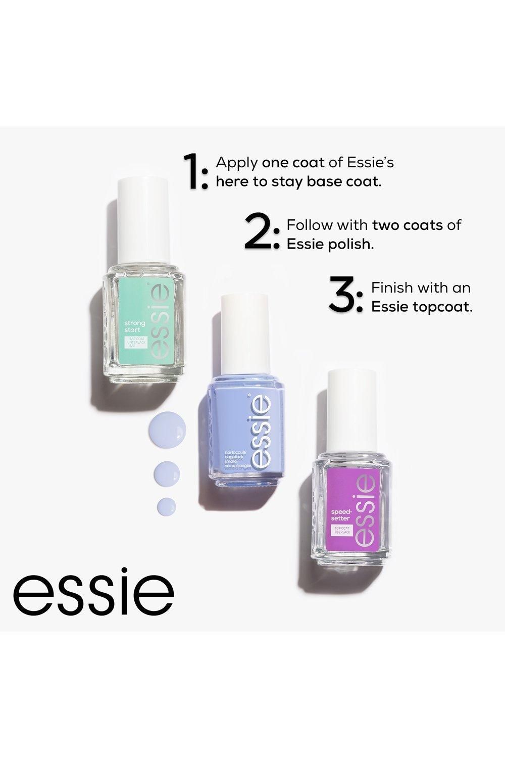 Essie Nail Polish Original High Shine and High Coverage Salt Water Happy Baby Blu image 4