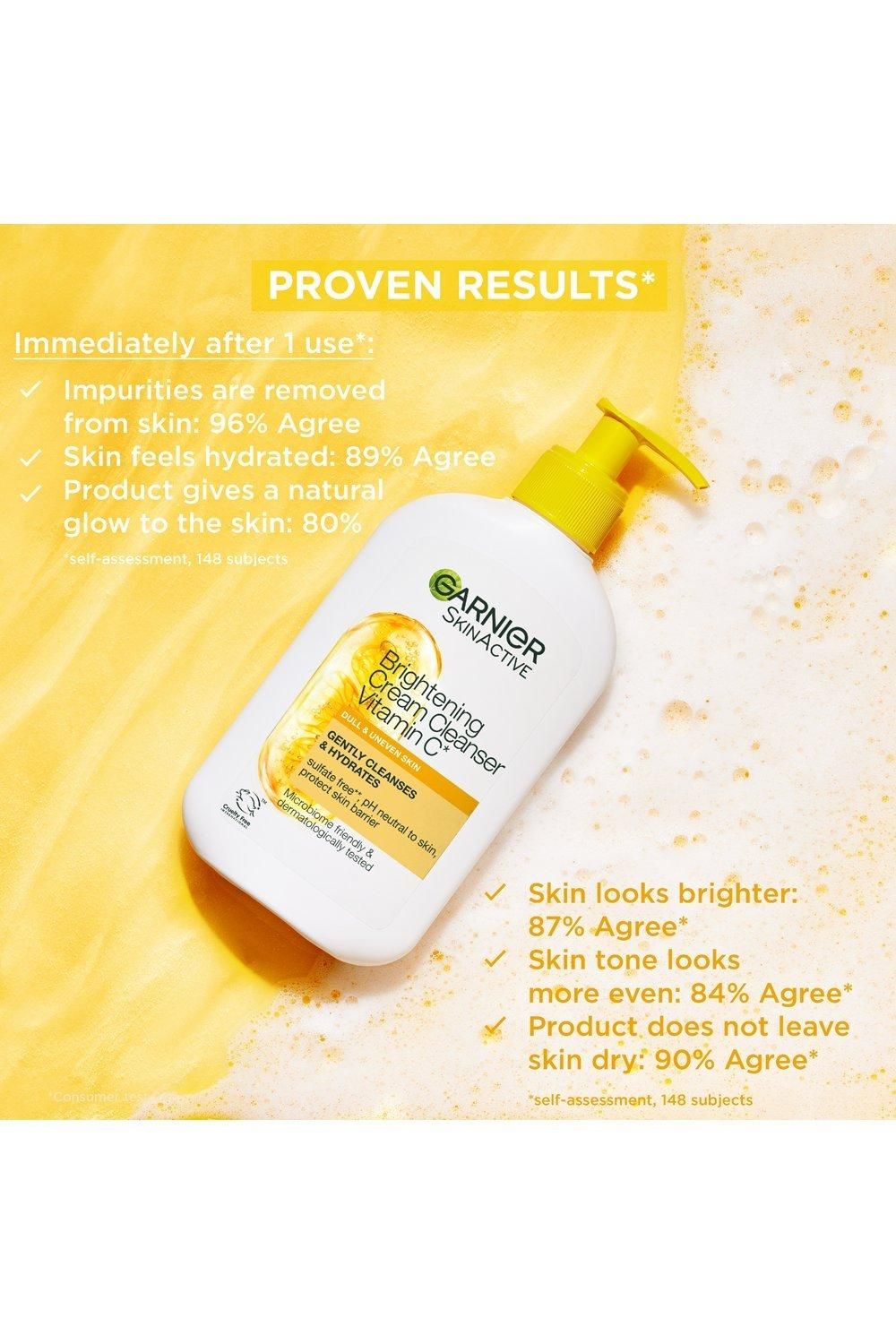 Garnier Skin Active - Vitamin C Brightening Foam Cleanser Multi image 3