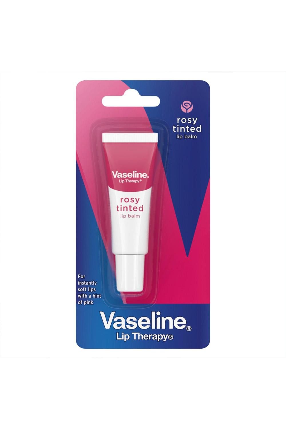 Vaseline LipTherapy Rosy Tinted 'LipBalm' For Instant Softness&Pink Hint, 3x10g image 3
