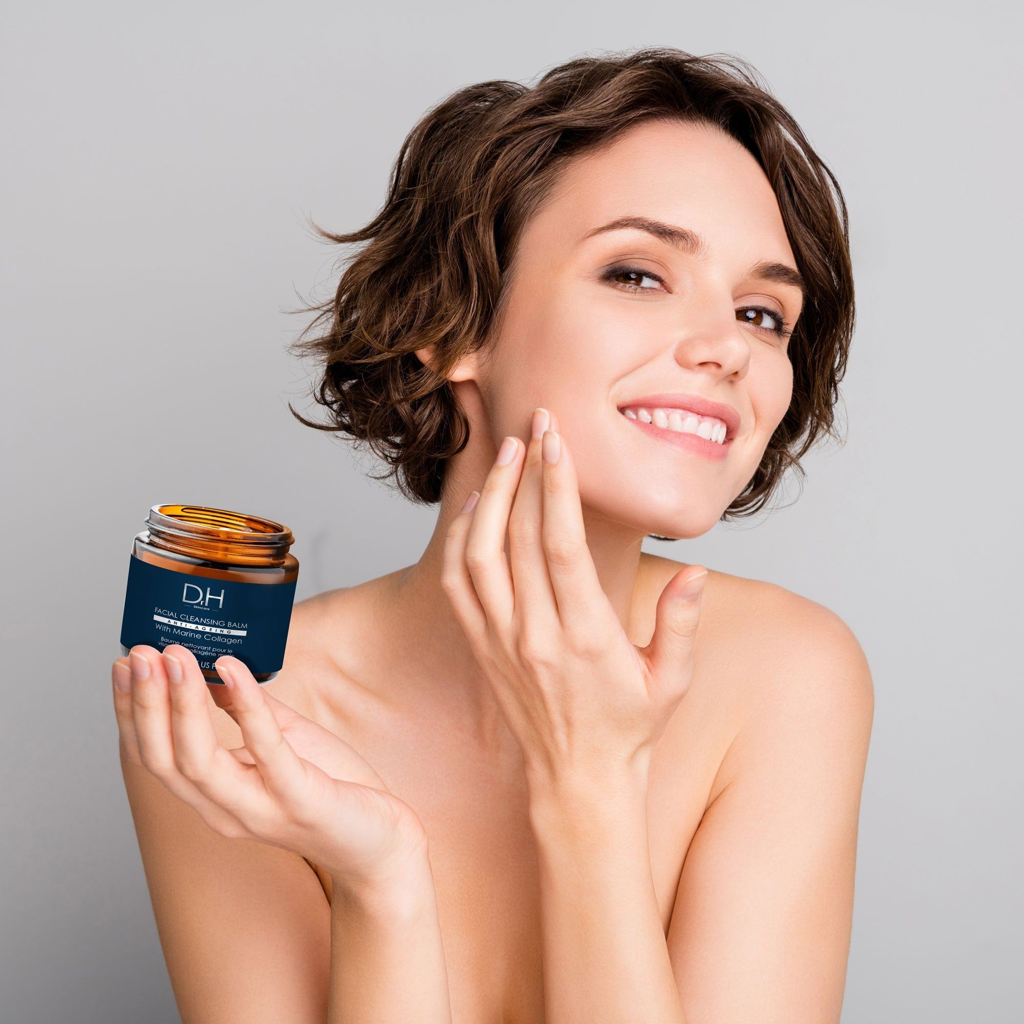 Dr H Cleansing Balm with Marine Collagen 120ml x 2 Duo Set image 3