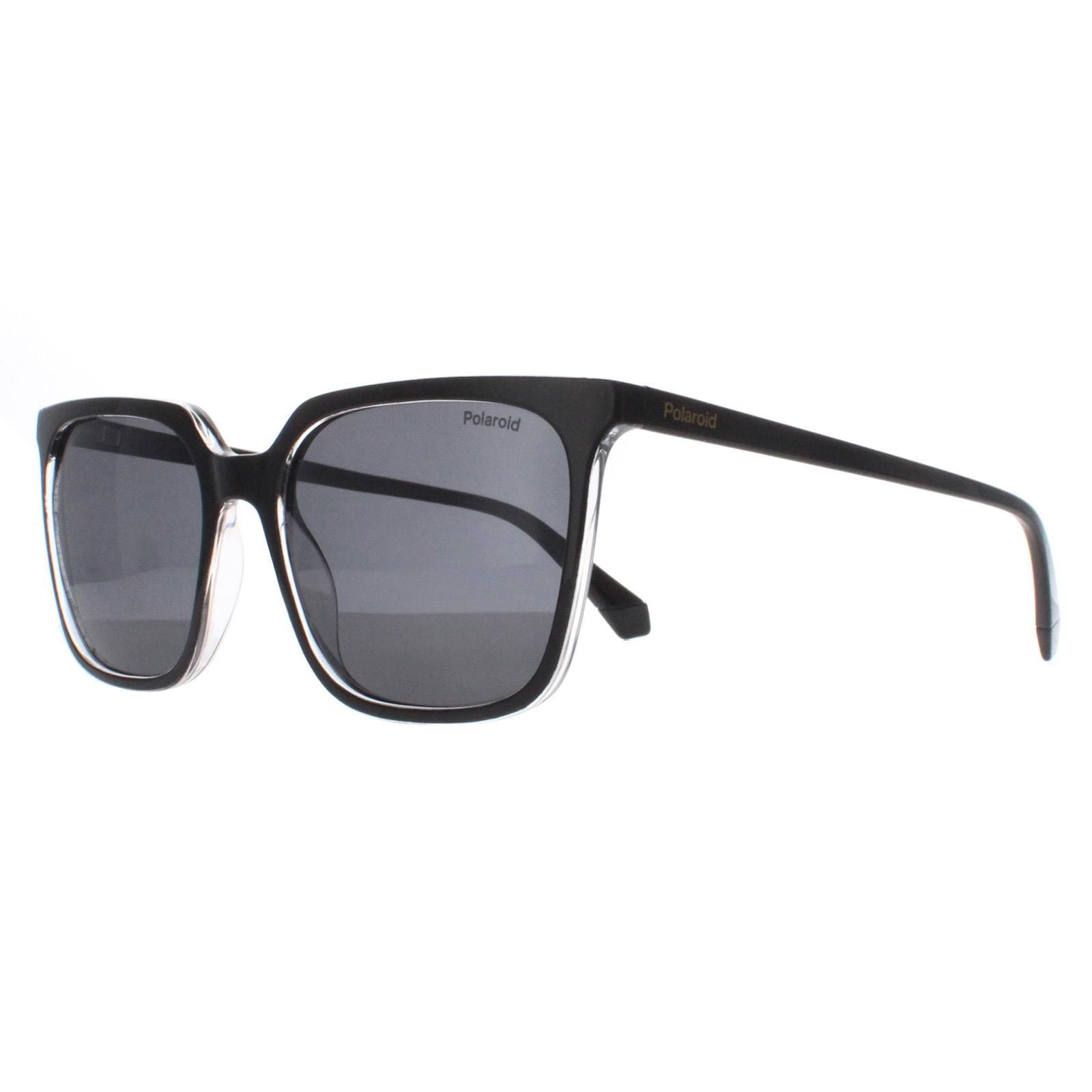 Polaroid Rectangle Black Crystal Grey Polarized PLD 4163/S image 2