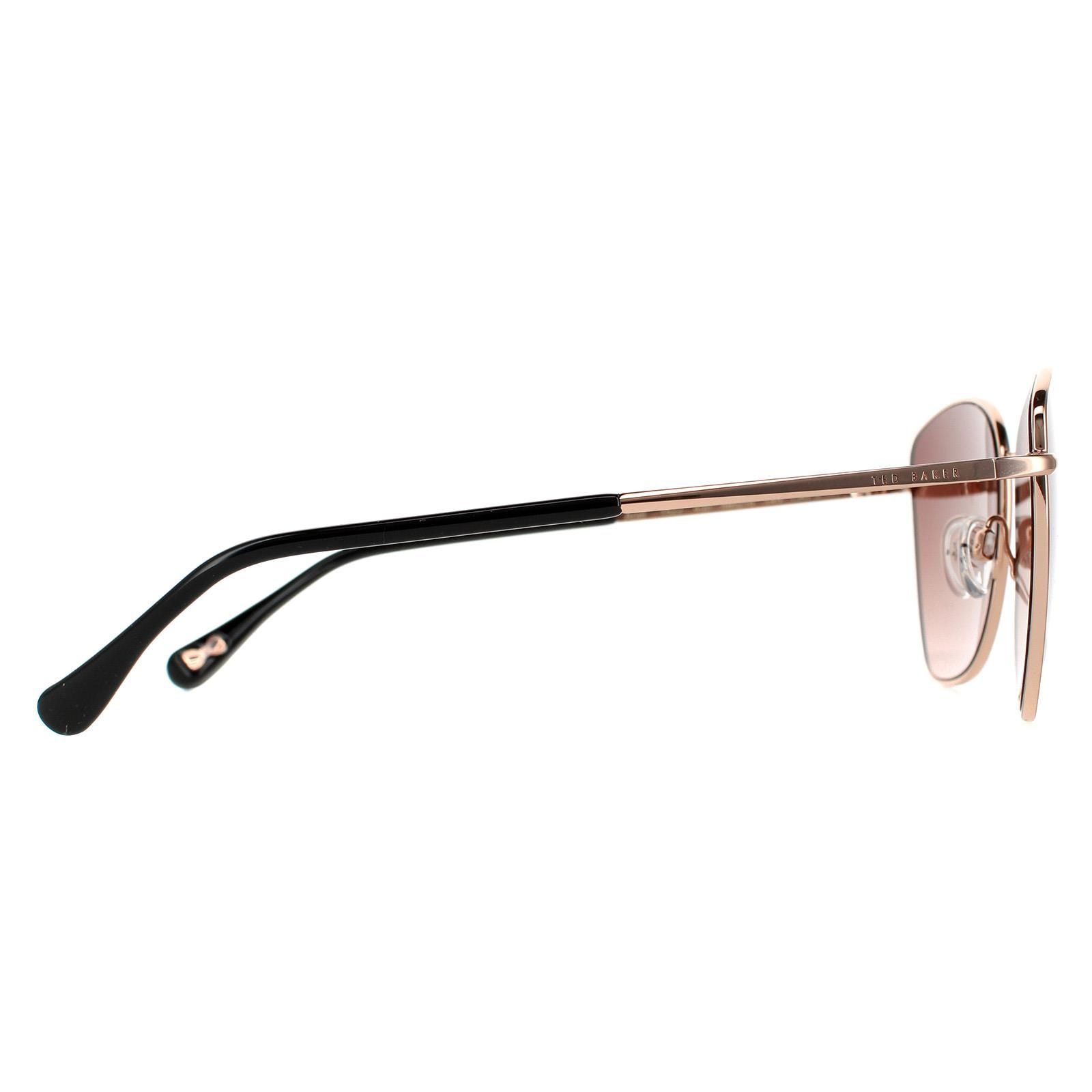 Ted Baker Fashion Rose Gold Brown Gradient Sunglasses image 4