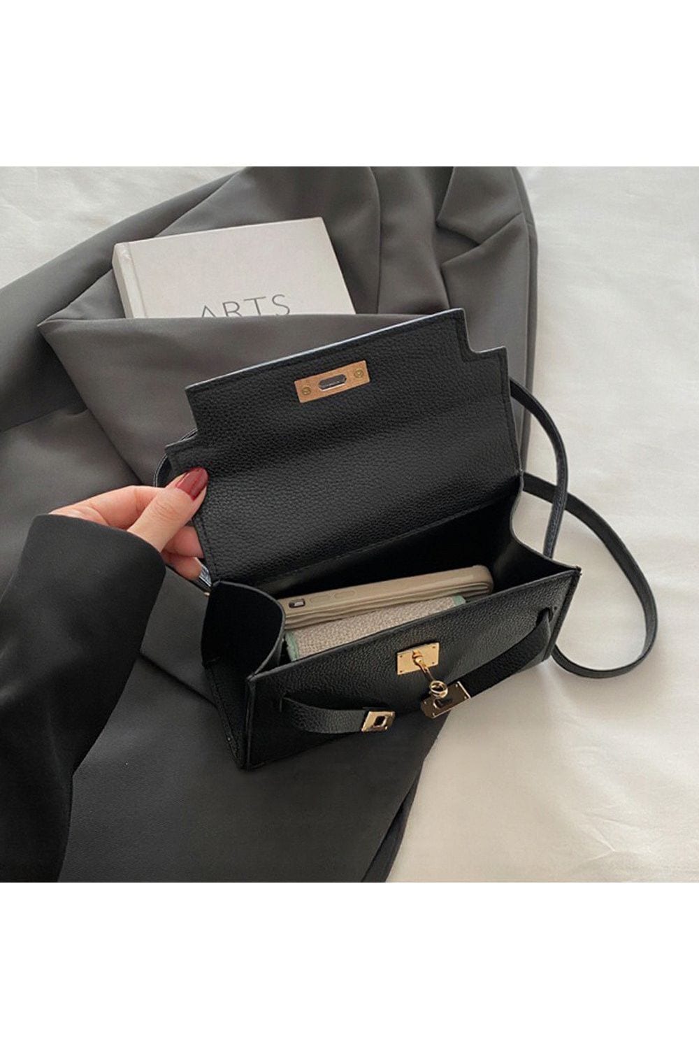 XY London 'Catherine' Women's Small Crossbody Shoulder Handbag image 5