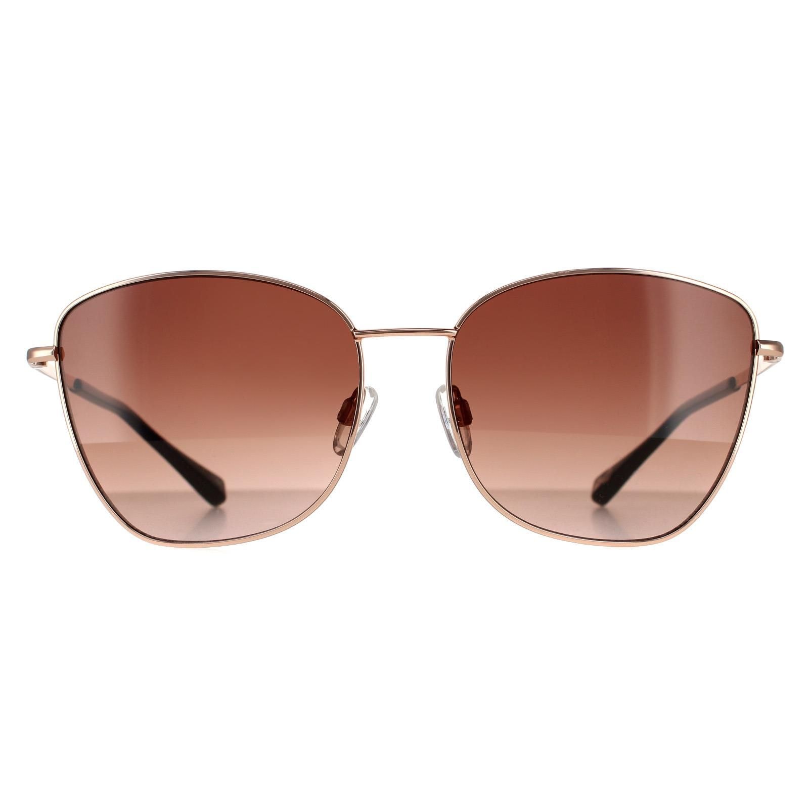 Ted Baker Fashion Rose Gold Brown Gradient Sunglasses image 1