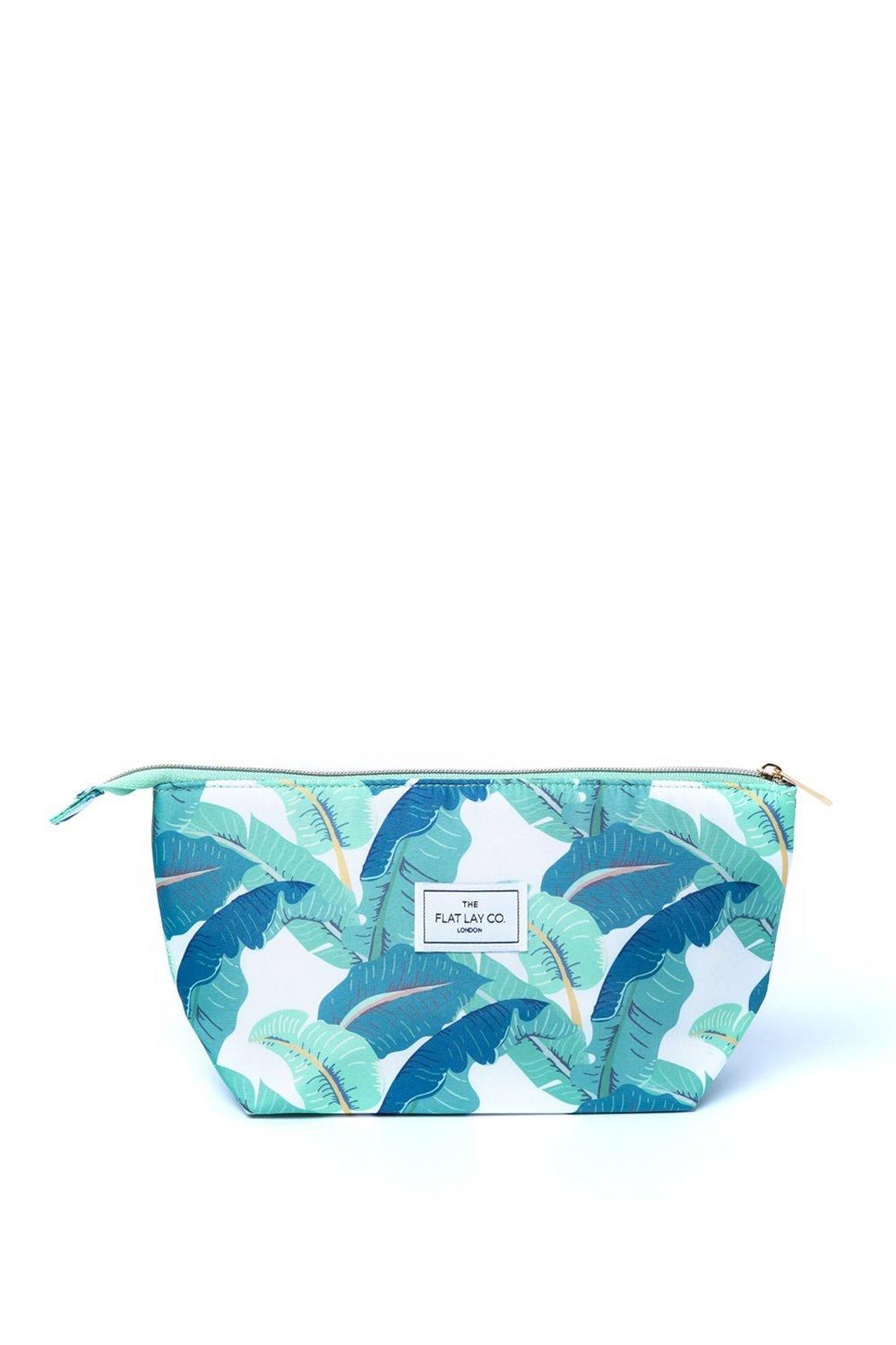 The Flat Lay Co Essential Pouch in Tropical Leaves Multi image 1