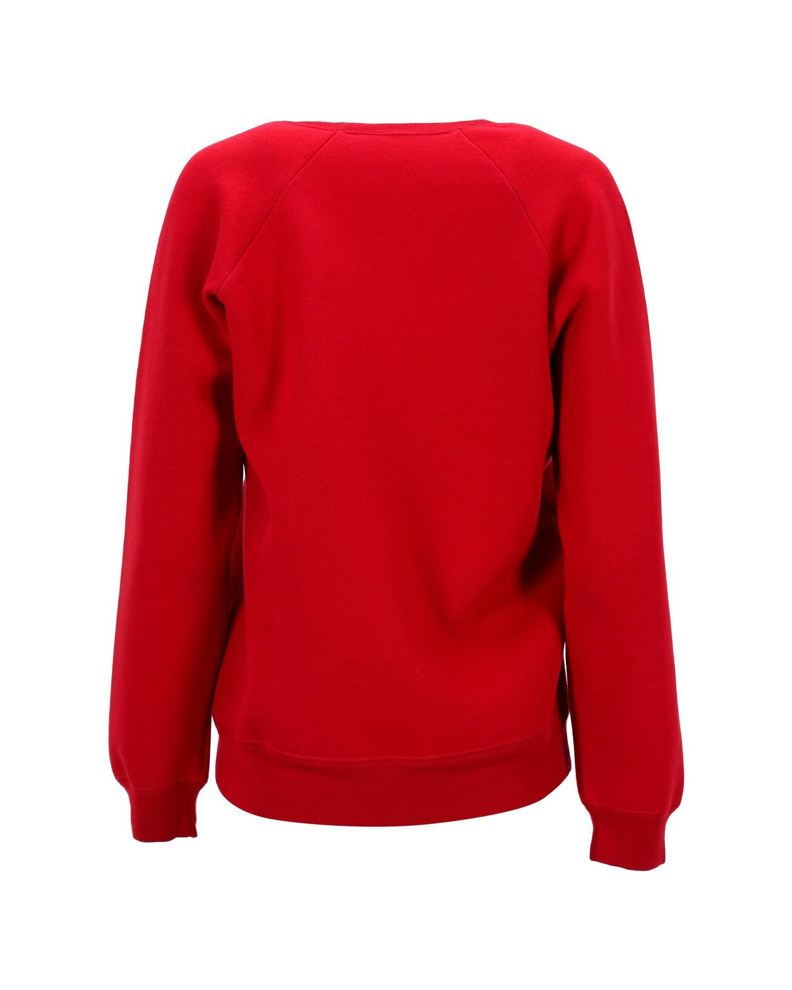 Marc Jacobs Preloved Crystal Embellished Star Sweatshirt Wo - Red Pullovers image 6