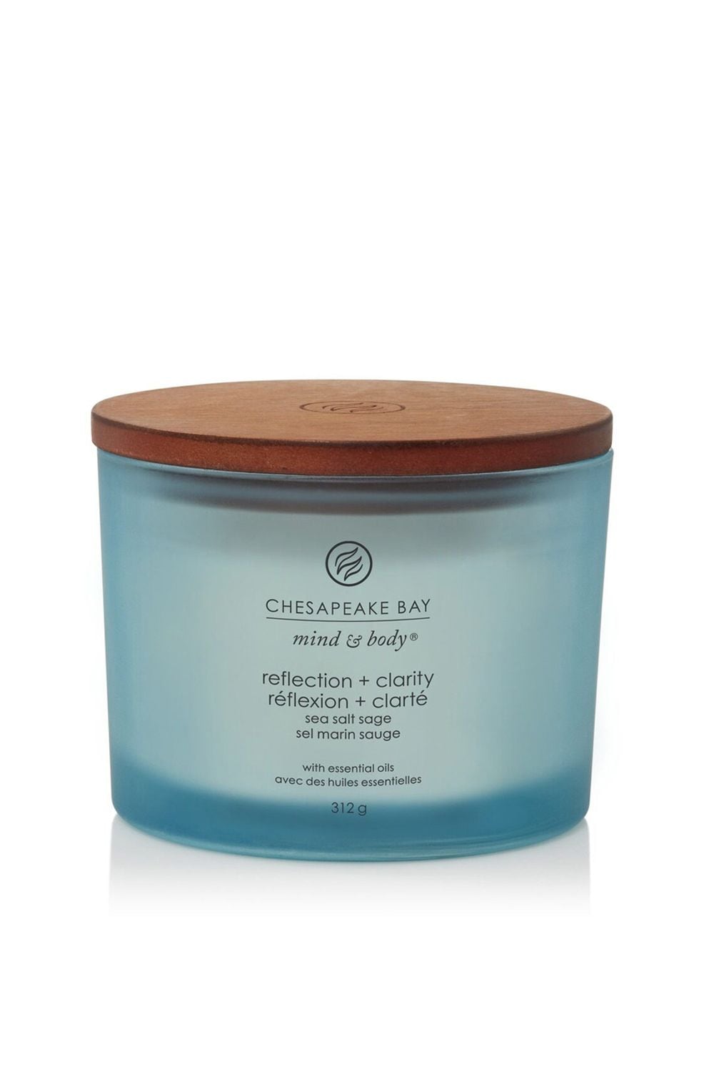 Chesapeake Bay 3-Wick Jar Candle - Reflection & Clarity 312g Blue image 4