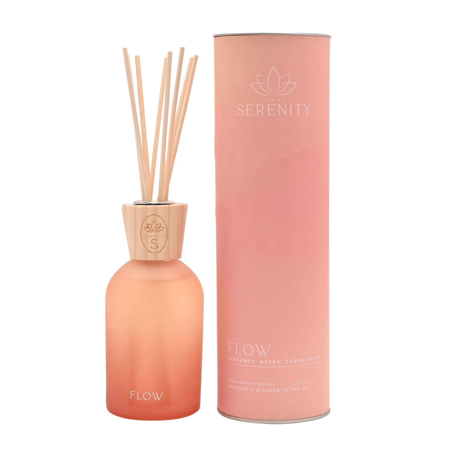 Serenity Flow Diffuser 220ml Bergamot, Myrrh & Sandalwood image 3