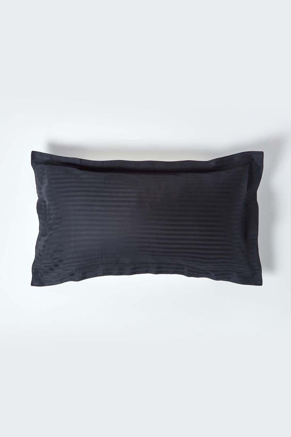 Homescapes Egyptian Cotton Ultrasoft King Size Oxford Pillowcase 330 TC image 1