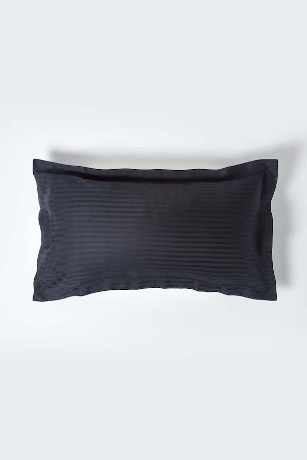 Homescapes Egyptian Cotton Ultrasoft King Size Oxford Pillowcase 330 TC