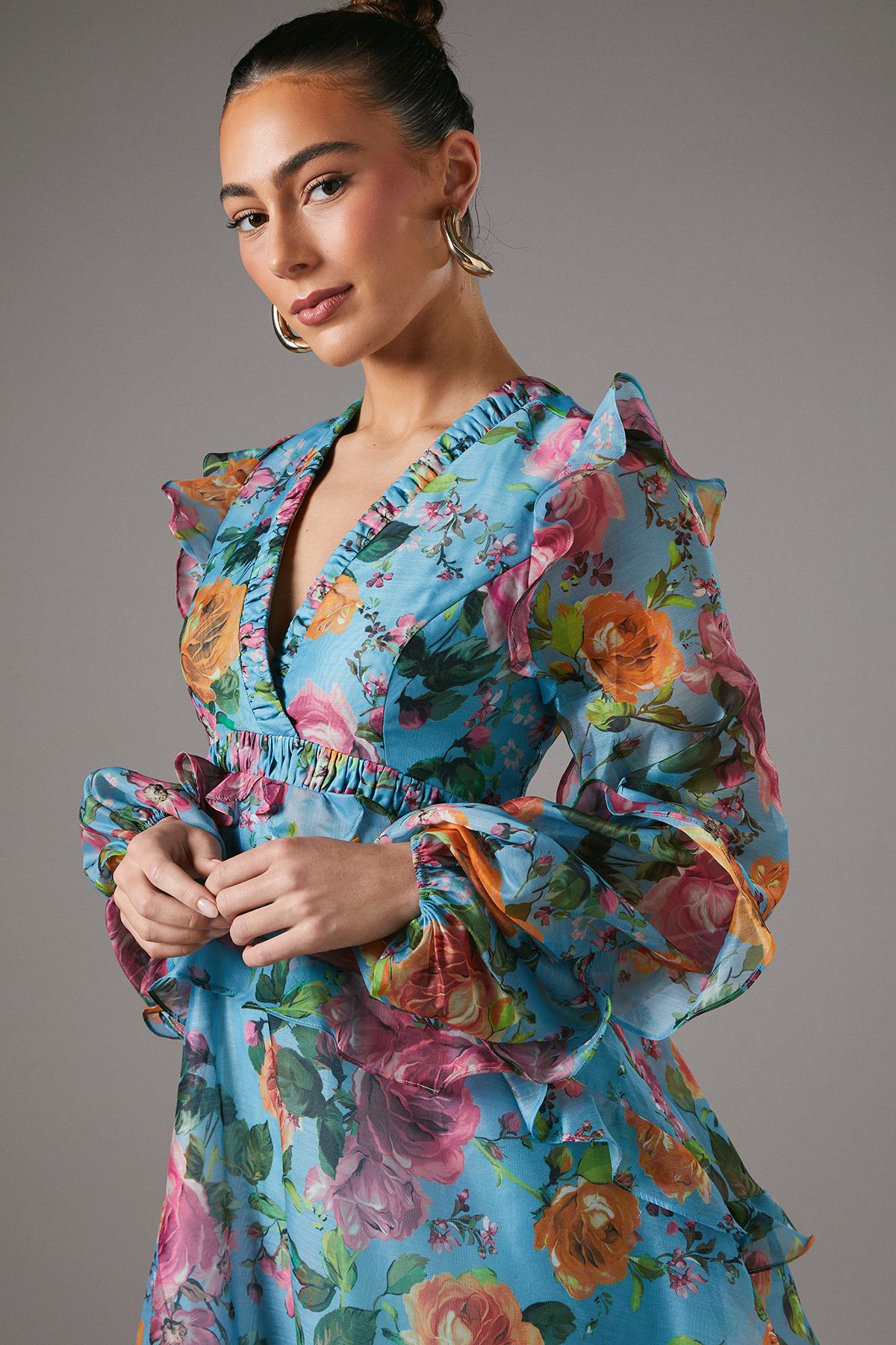 Coast Floral Print Mini Dress Multi image 2